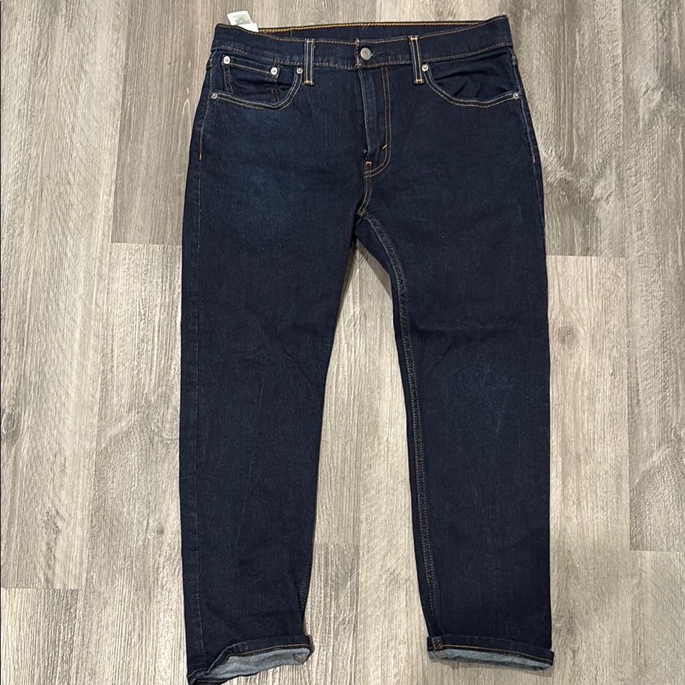 Men's Dark Blue Jeans